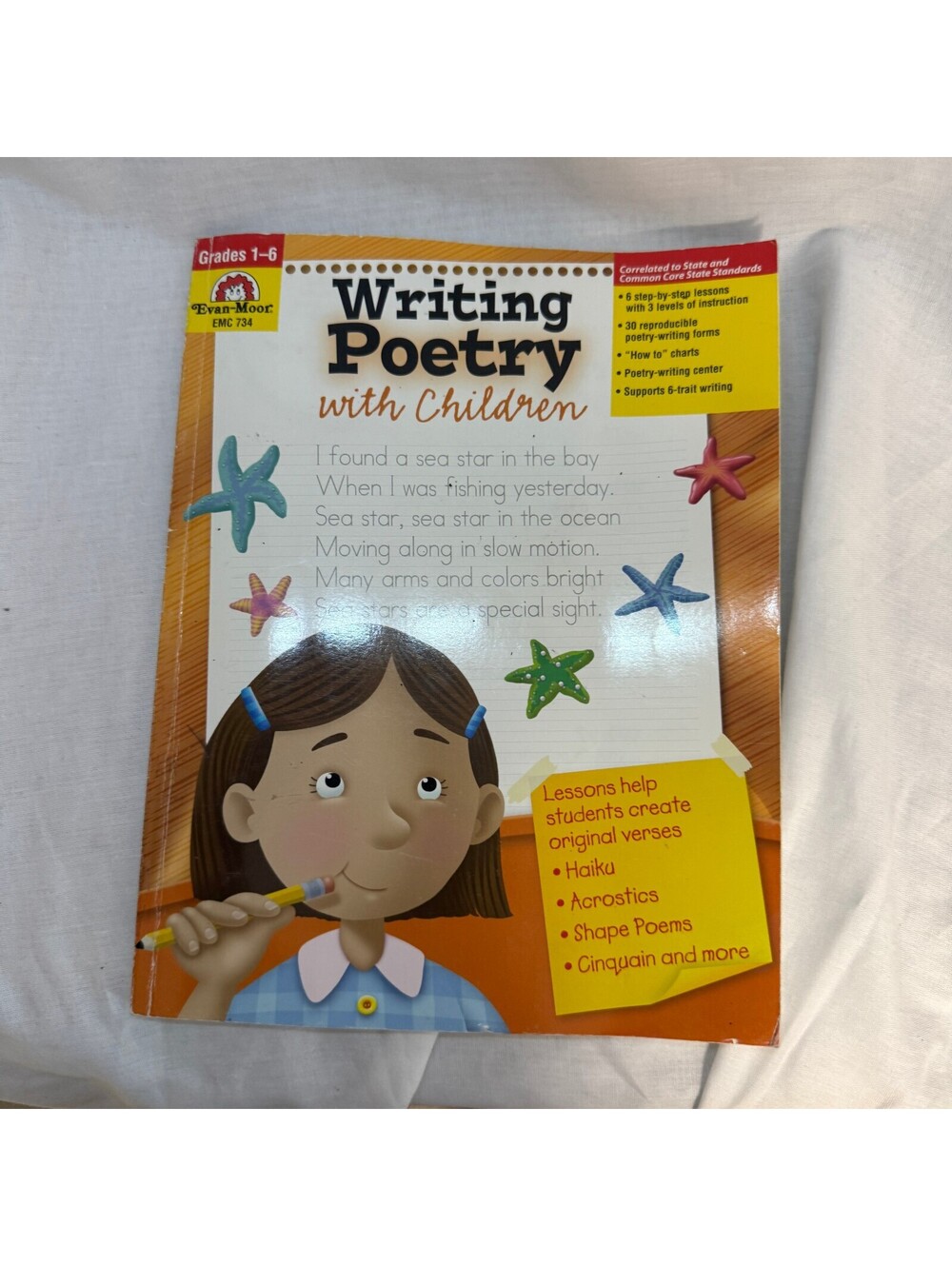 Writing Poetry with Children Grades 1-6 Evan-Moor Teacher Activity Book